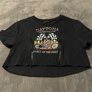Daytona Motorcycle Club crop top
